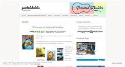 Desktop Screenshot of paintedukuleles.com